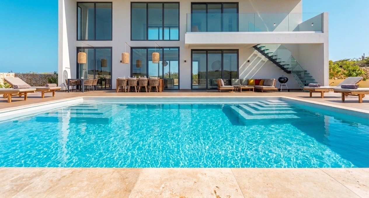Premium Betonnen Baden Villa